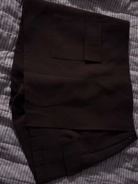 Contempo brown tailored skort